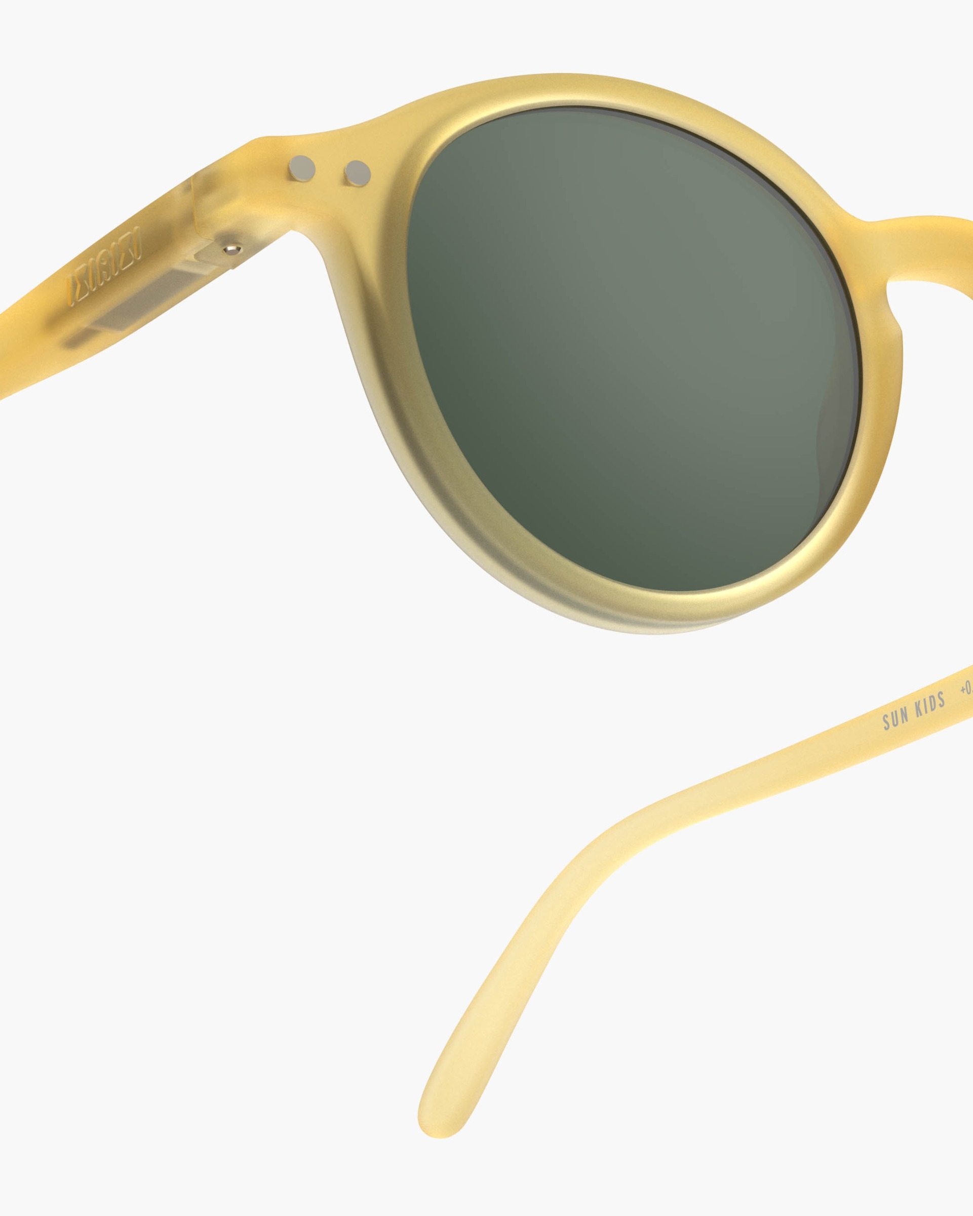 Lunette #d Yellow Honey Pantos Jaune à la mode - Izipizi