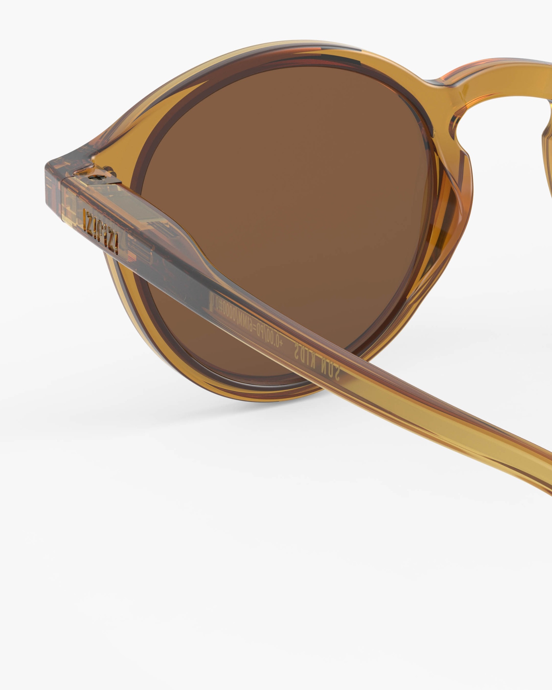 Lunette #d Golden Canyon Pantos Marron à la mode - Izipizi