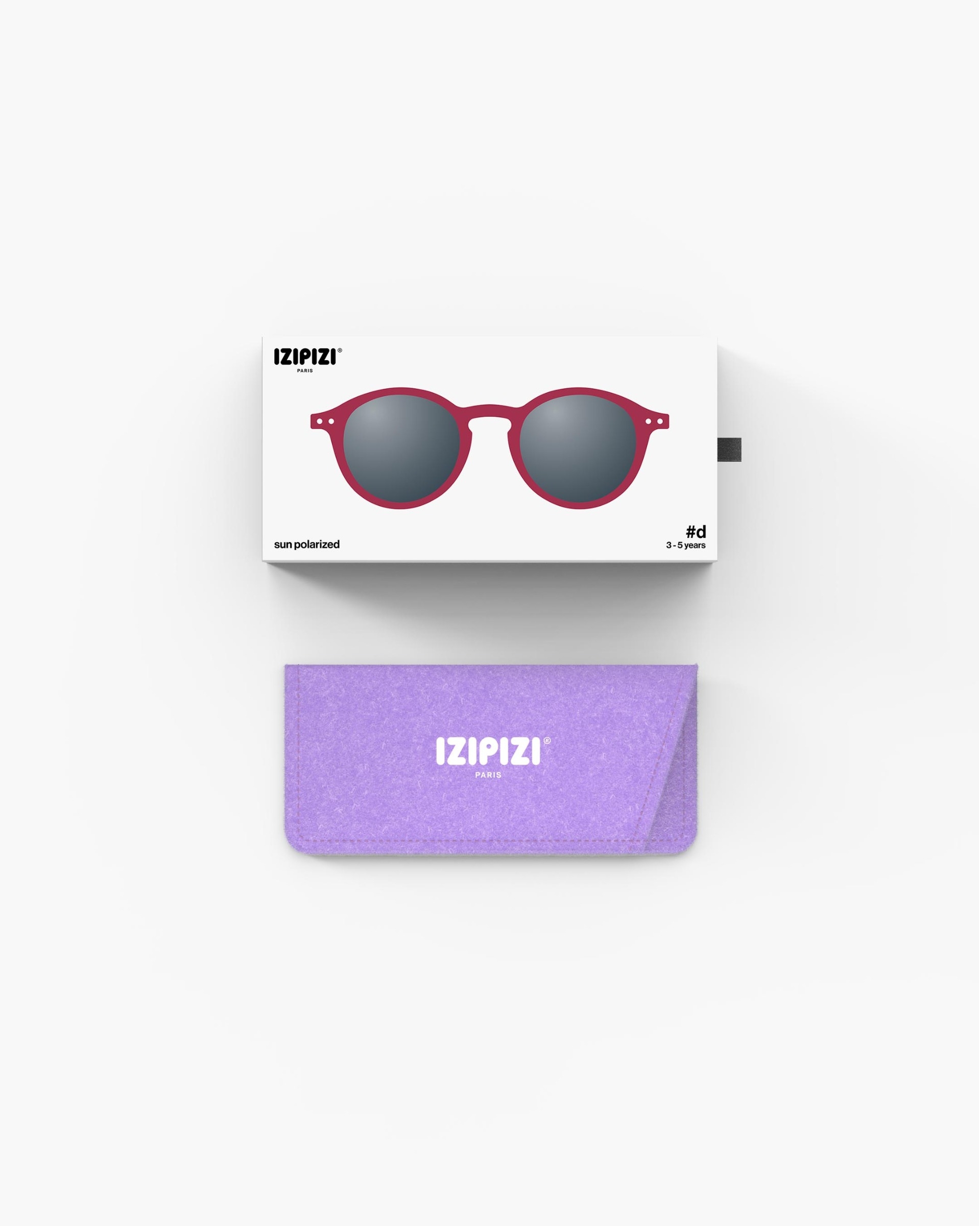 Trendy CHILD 3-5 Y glasses #d Cranberry Pantos - Izipizi