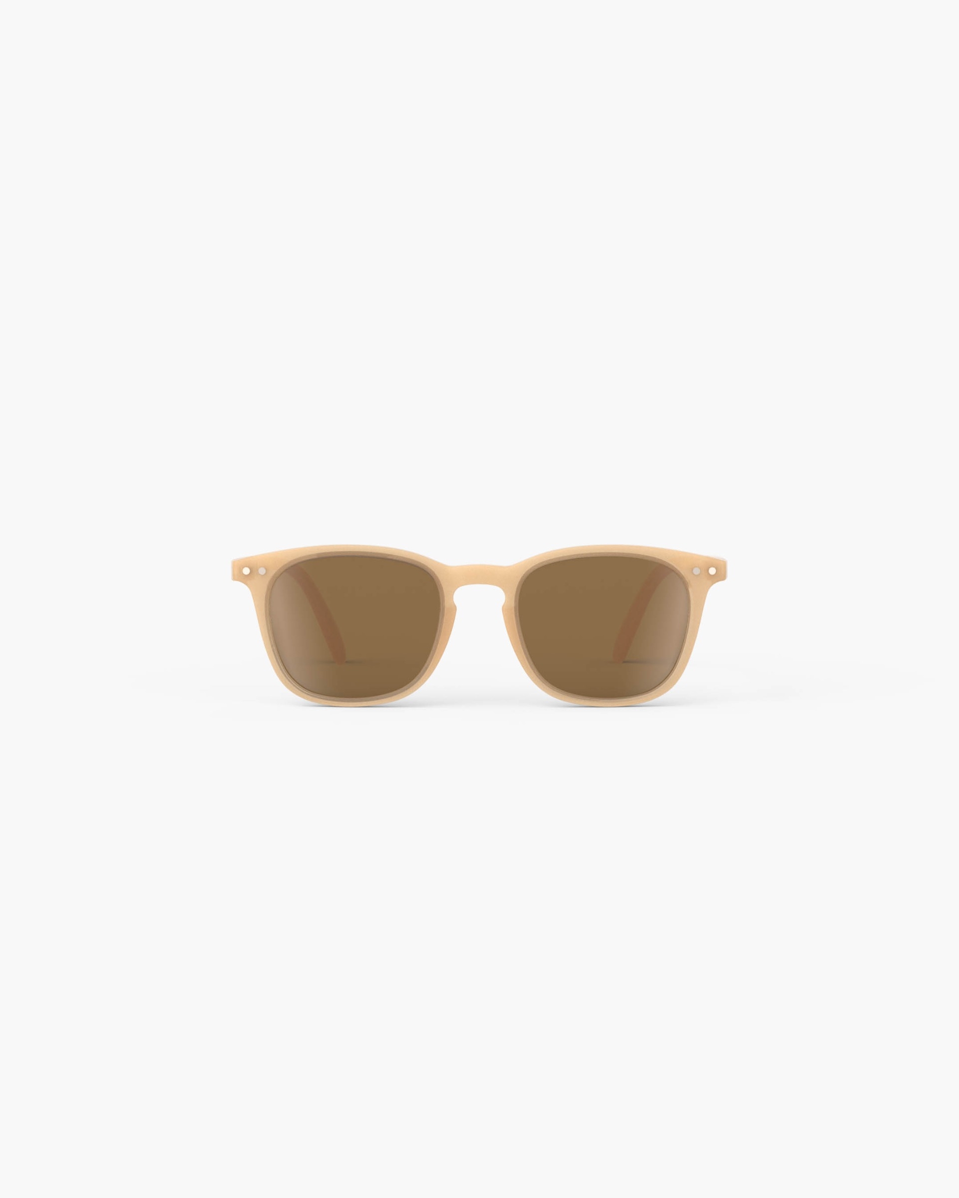 Lunette #e Macchiato Trapèze Beige à la mode - Izipizi