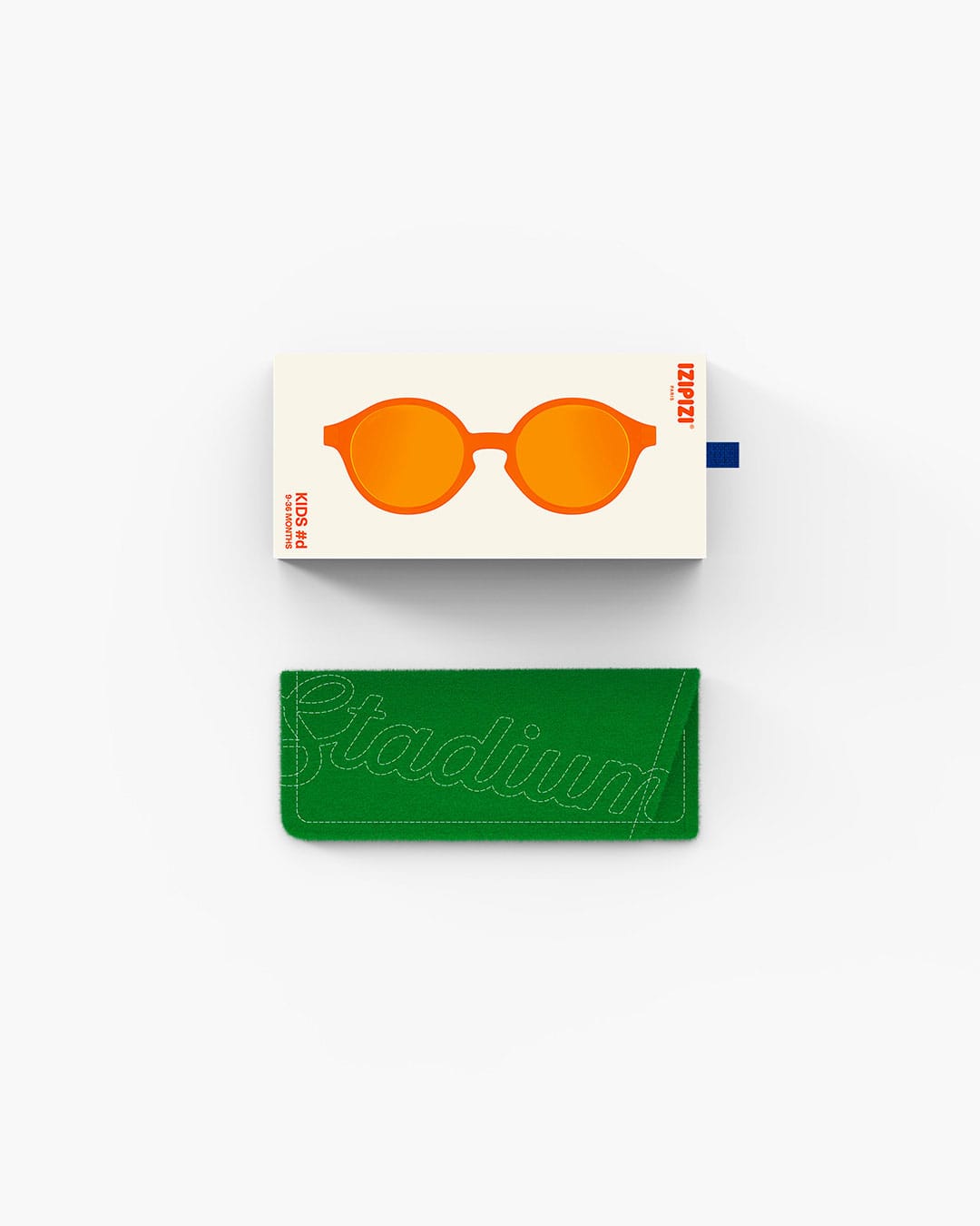 Gafas #d Orange Smash Pantos Naranja - Izipizi