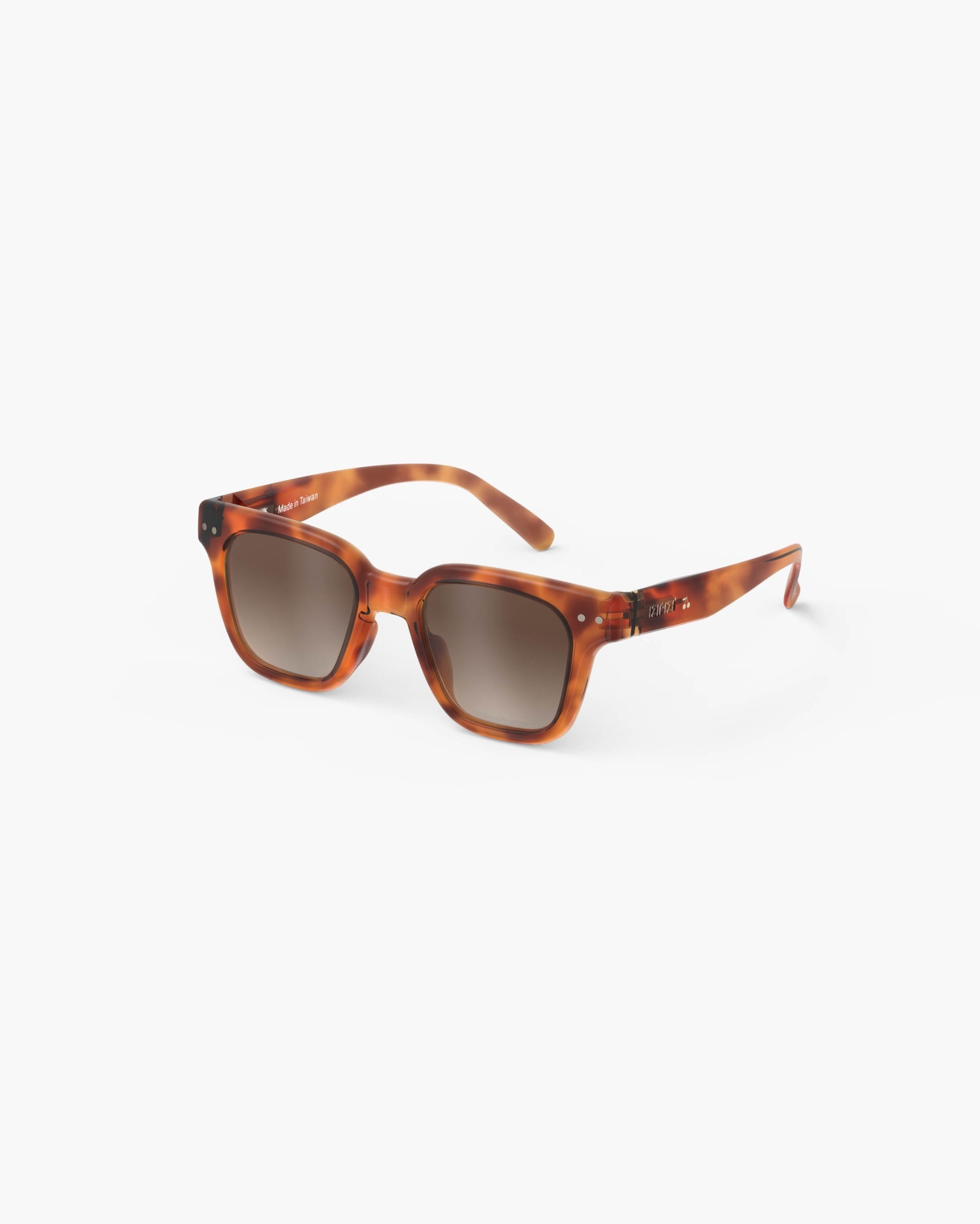 Lunette #road Glossy Havane - BONPOINT X IZIPIZI Trapèze Marron à la mode - Izipizi