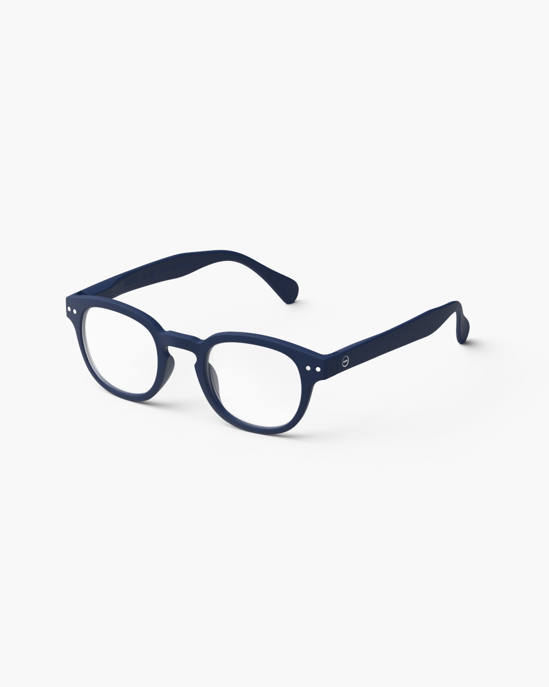 Lunette #C Navy Blue Carré Bleu à la mode - Izipizi