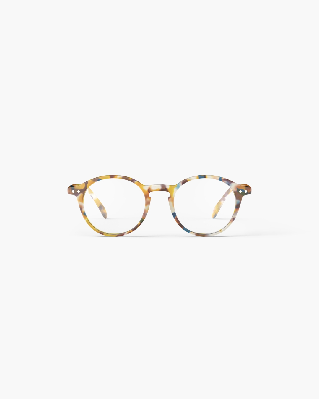 Gafas #D Blue Tortoise Pantos Multicolor y patrones - Izipizi