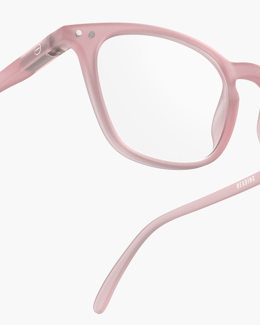 Brille #E Pink Trapezförmige Schwarz - Izipizi