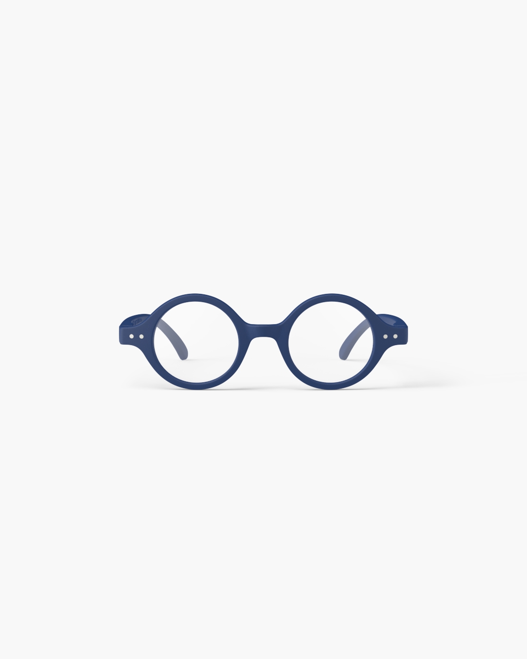 Lunette #J Navy Blue Ronde Bleu à la mode - Izipizi