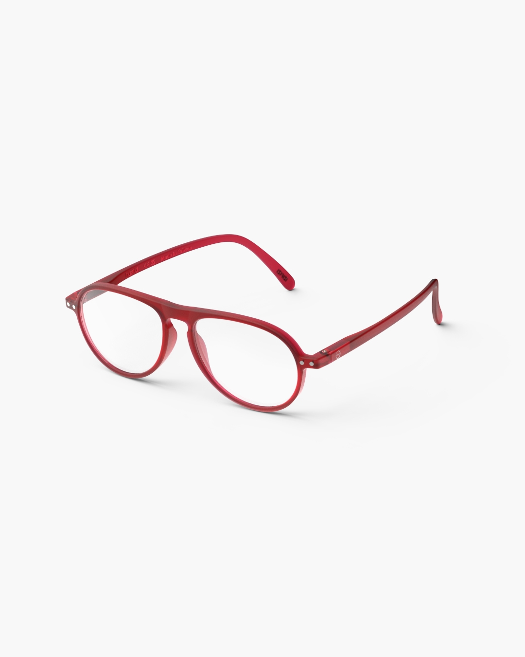 Lunette #K Red Aviateur Rouge à la mode - Izipizi