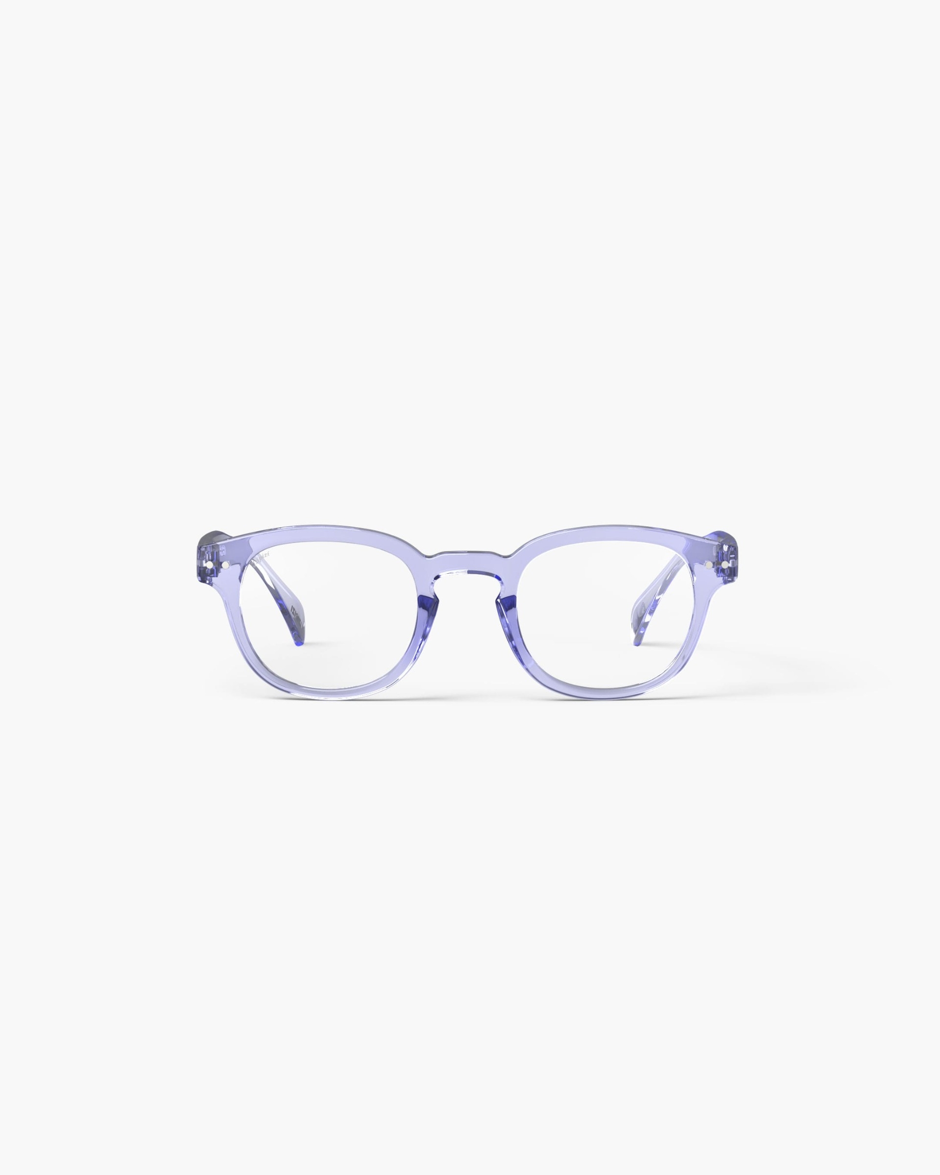Trendy READING glasses #C Athletic Purple Square - Izipizi
