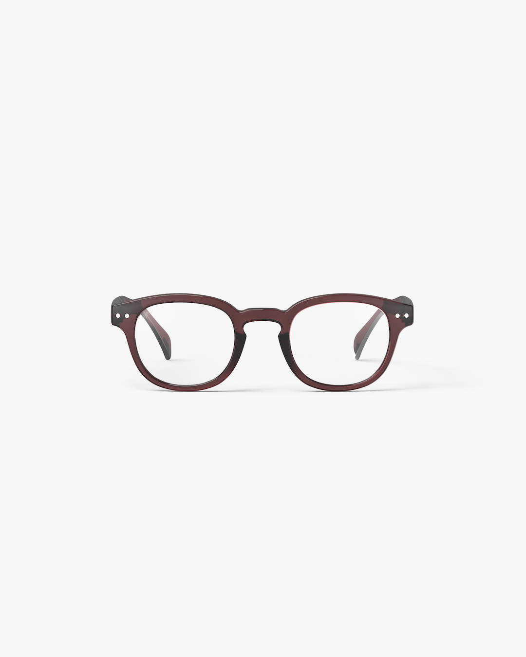 Trendy READING glasses #C Old Leather Square - Izipizi