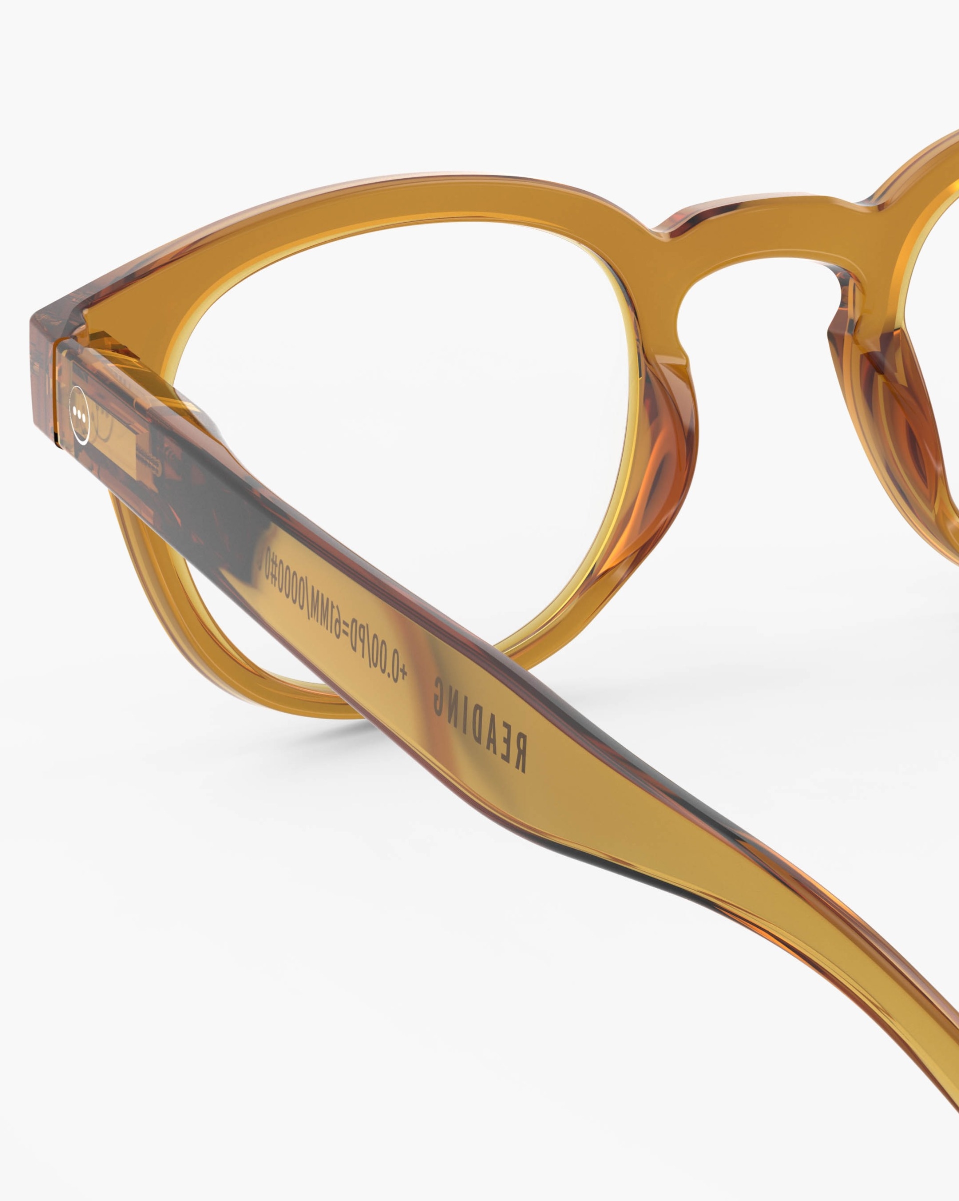 Trendy READING glasses #C Golden Canyon Square - Izipizi