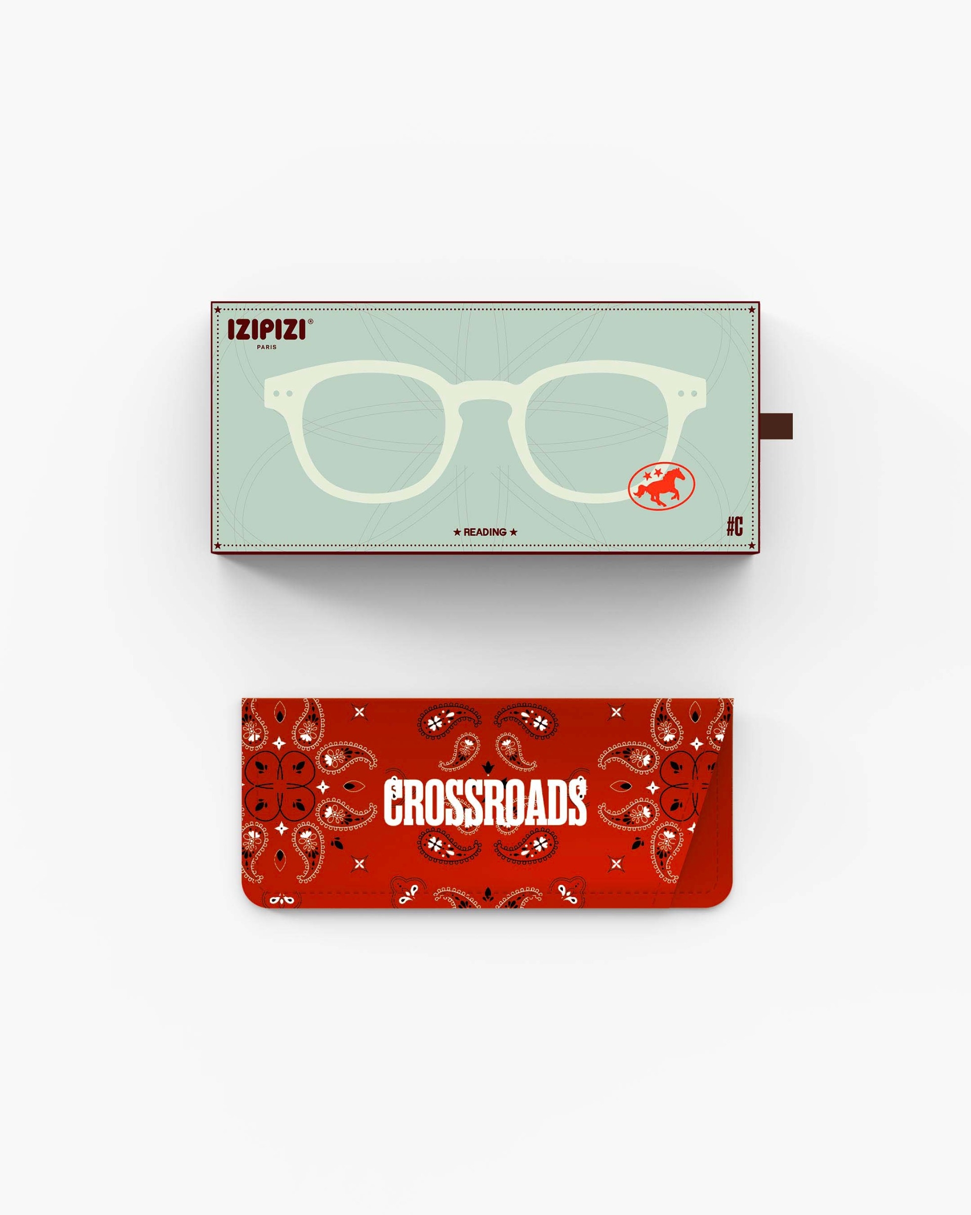 Ochialli #C Green Fields Quadrati Verde - Izipizi