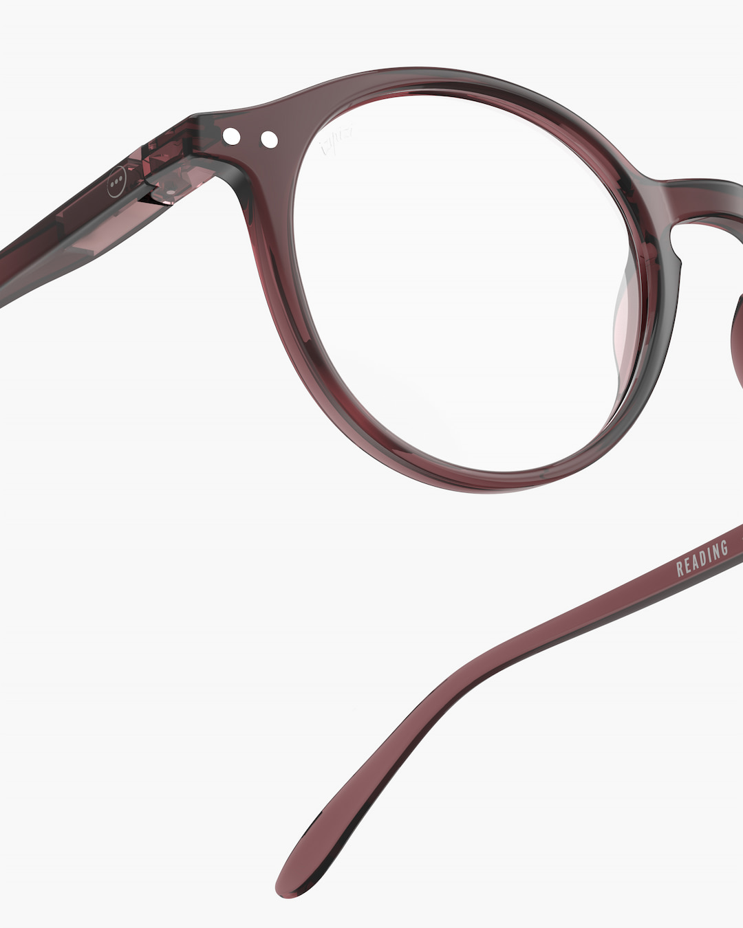 Trendy READING glasses #D Old Leather Pantos - Izipizi