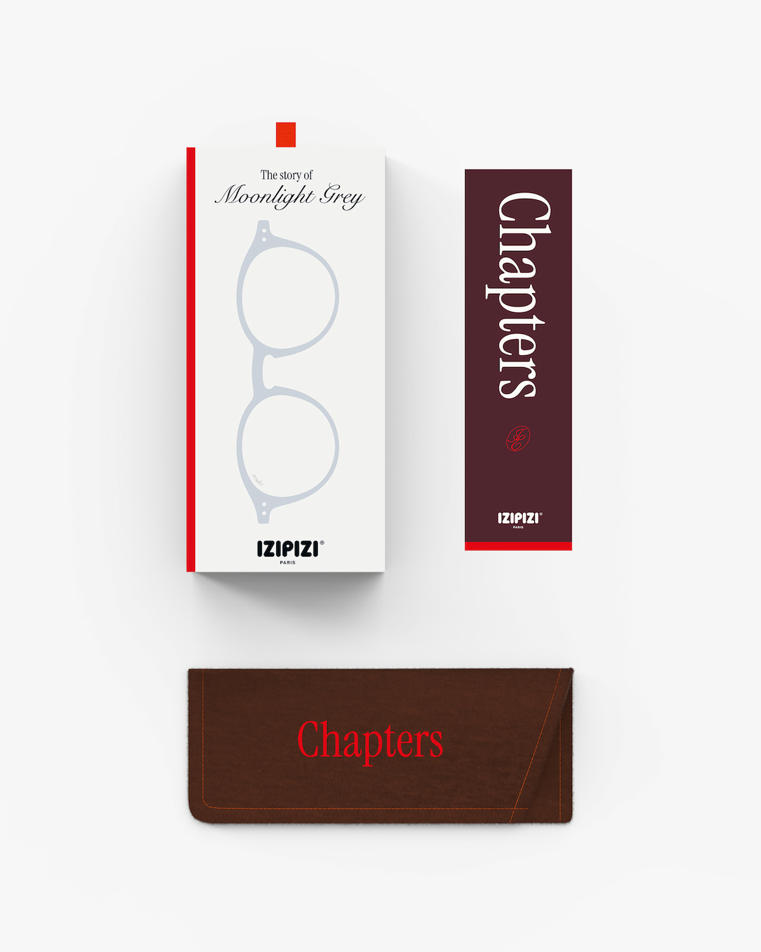 Trendy READING glasses #D Moonlight Grey Pantos - Izipizi