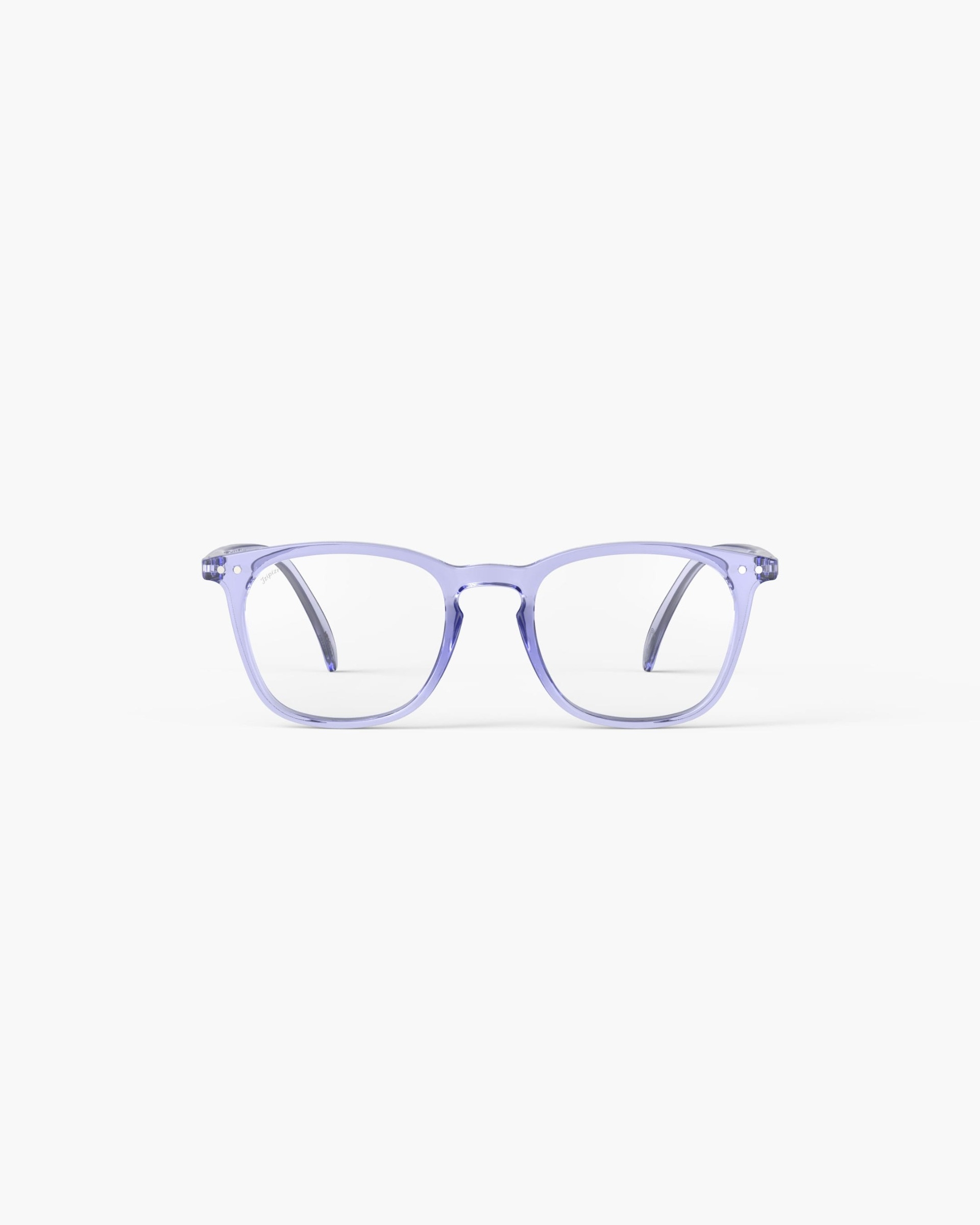 Trendy READING glasses #E Athletic Purple Trapeze - Izipizi