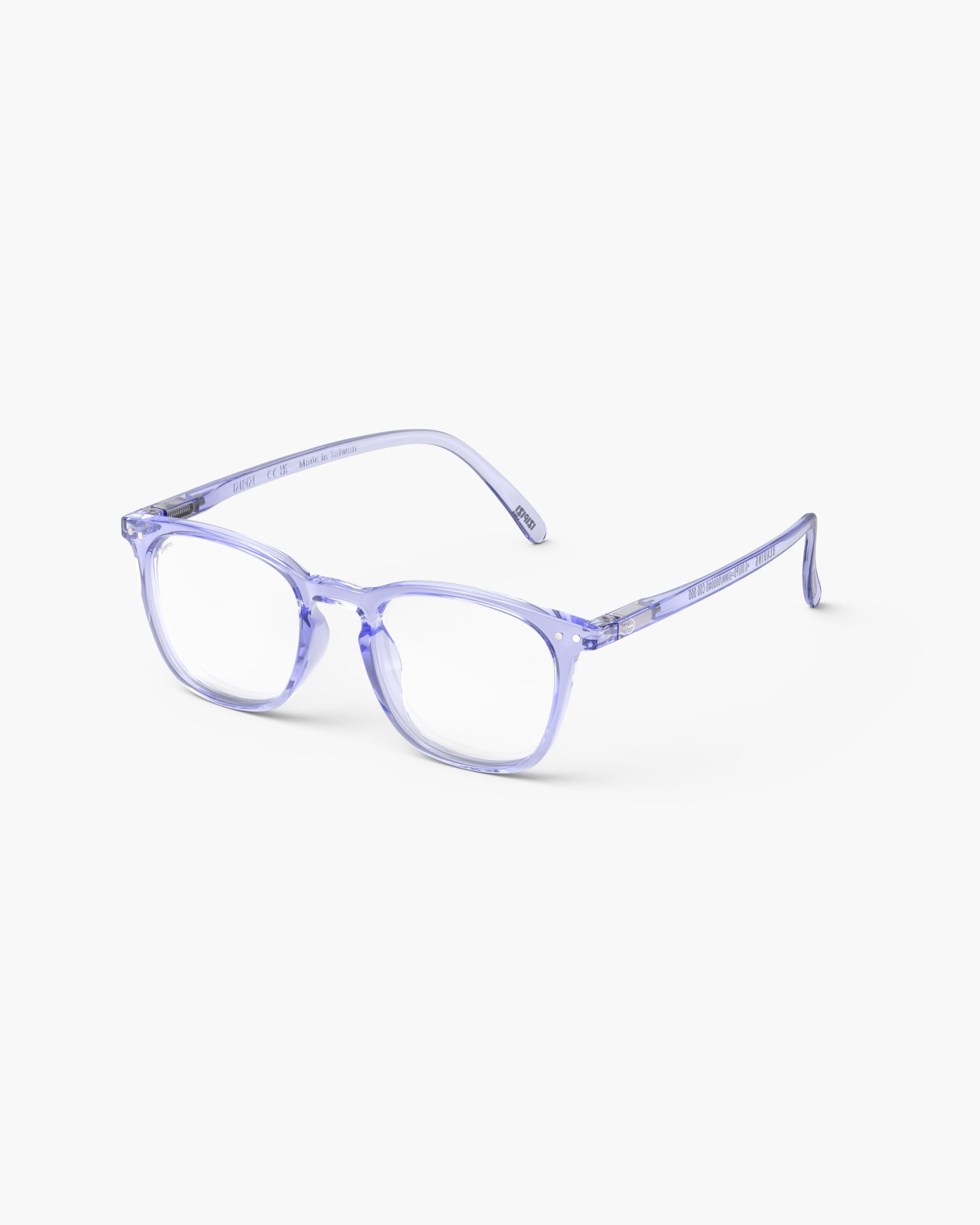 Trendy READING glasses #E Athletic Purple Trapeze - Izipizi