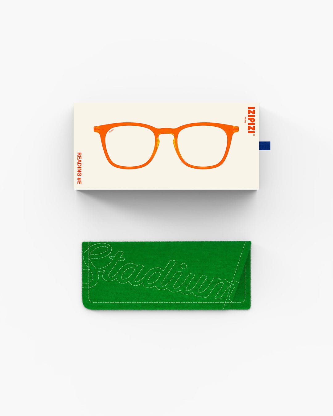 Trendy READING glasses #E Athletic Purple Trapeze - Izipizi