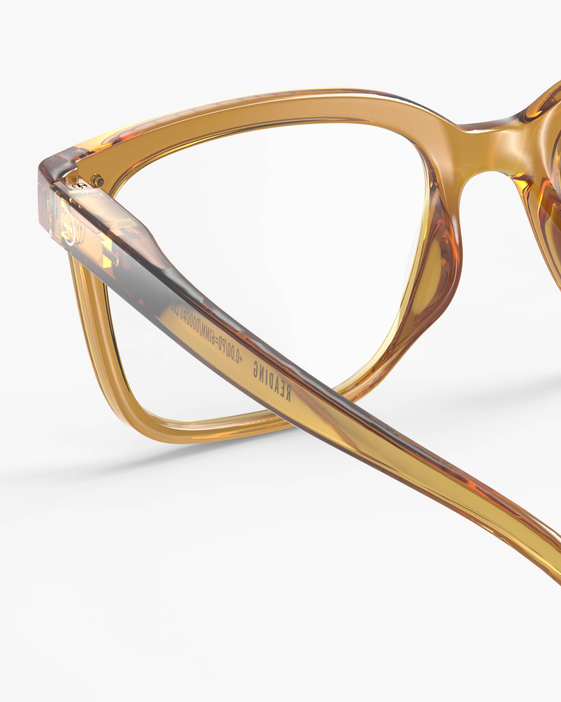 Trendy READING glasses #L Golden Canyon Rectangular - Izipizi