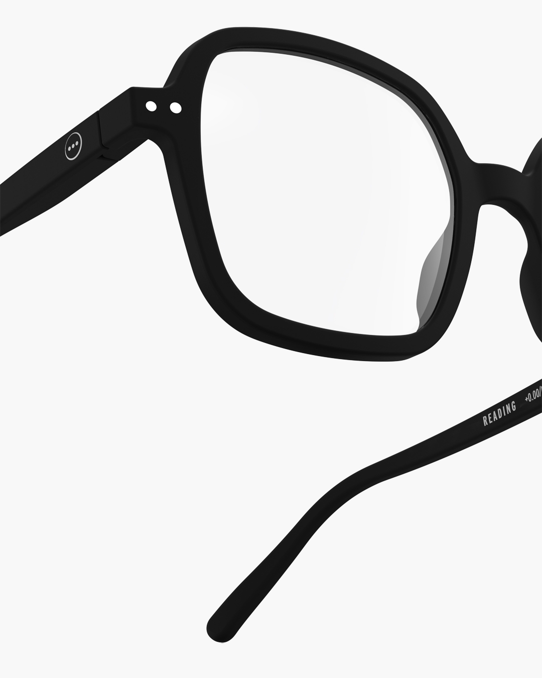 Trendy READING glasses #OFFICE Black Square - Izipizi