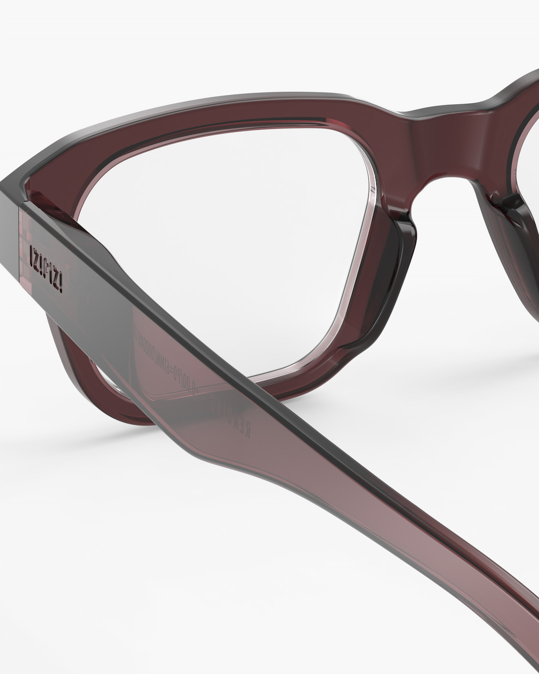Trendy READING glasses #QUOTE Old Leather Trapeze - Izipizi