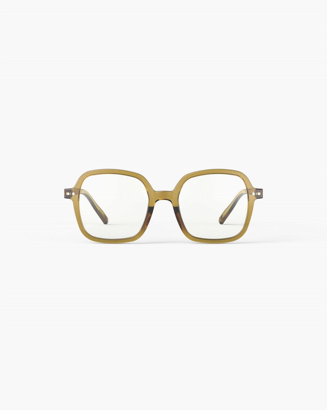 Lunette #OFFICE Golden Green Carré Vert à la mode - Izipizi