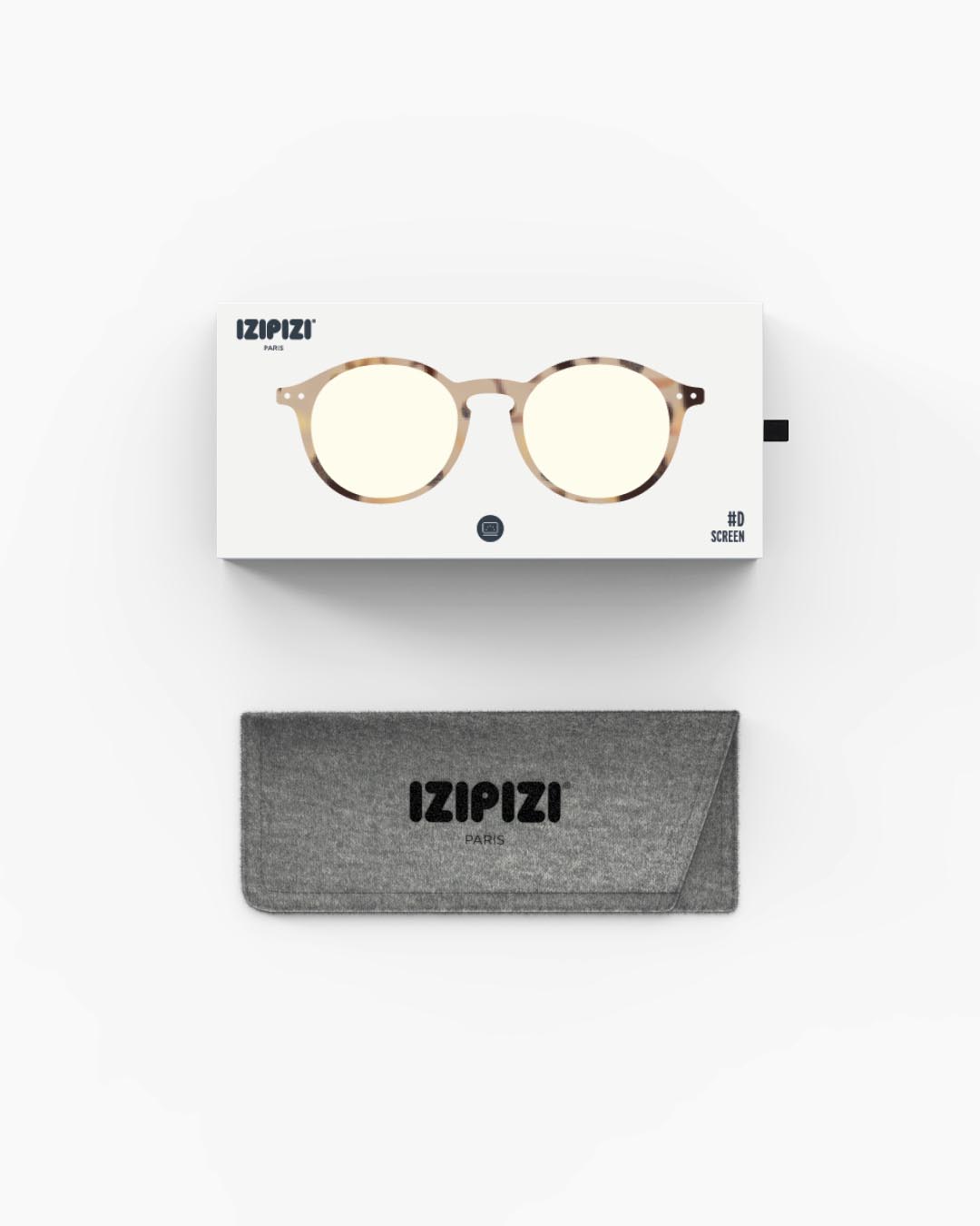 Ochialli #D Light Tortoise Pantos Beige - Izipizi