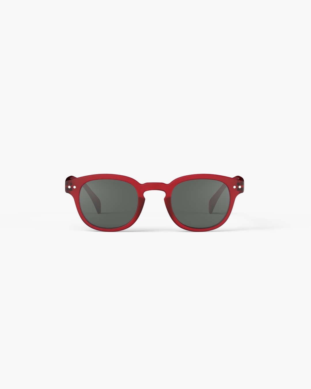 Lunette #C Red Carré Rouge à la mode - Izipizi