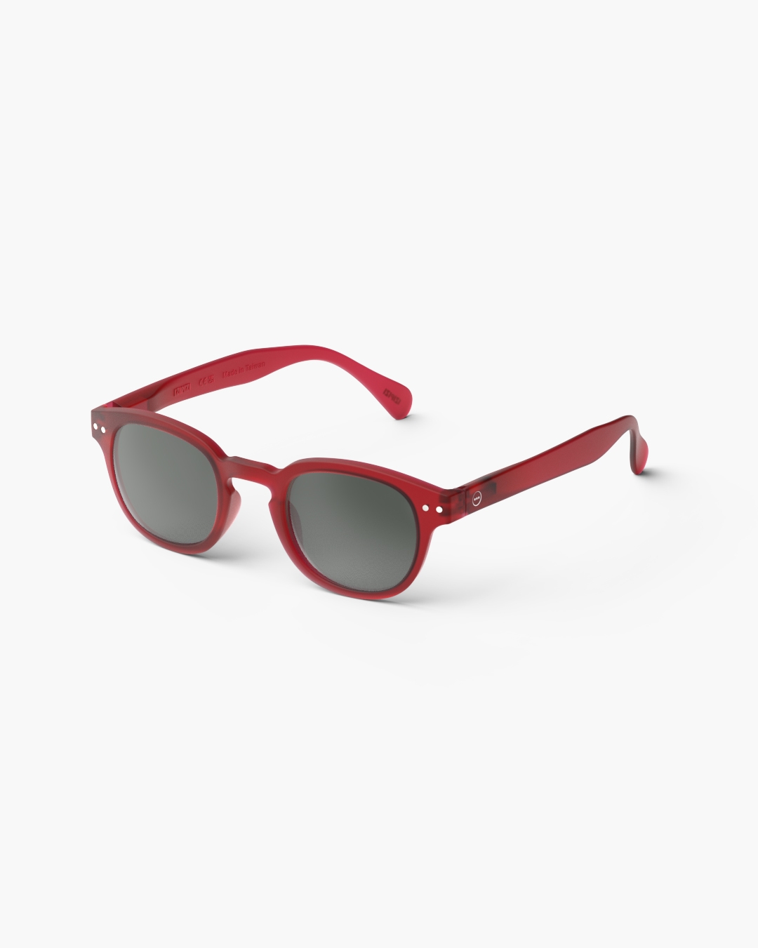 Lunette #C Red Carré Rouge à la mode - Izipizi