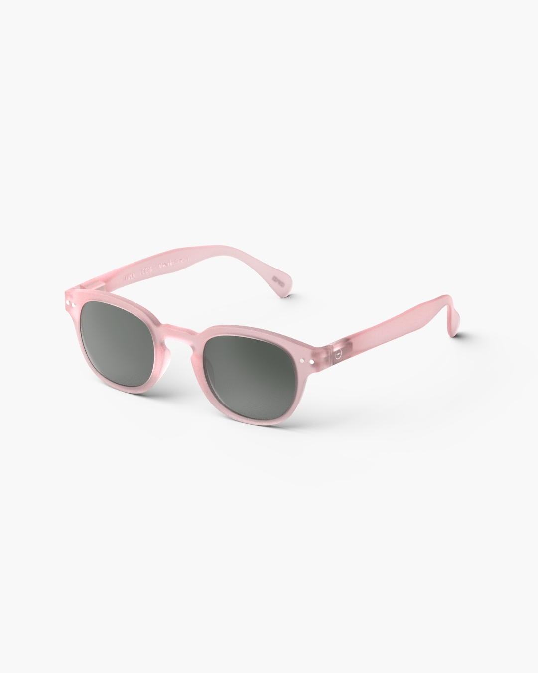 Lunette #C Pink Carré Rose à la mode - Izipizi