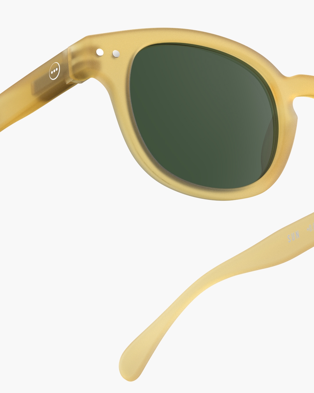 Trendy SUN glasses #C Yellow Honey Square - Izipizi