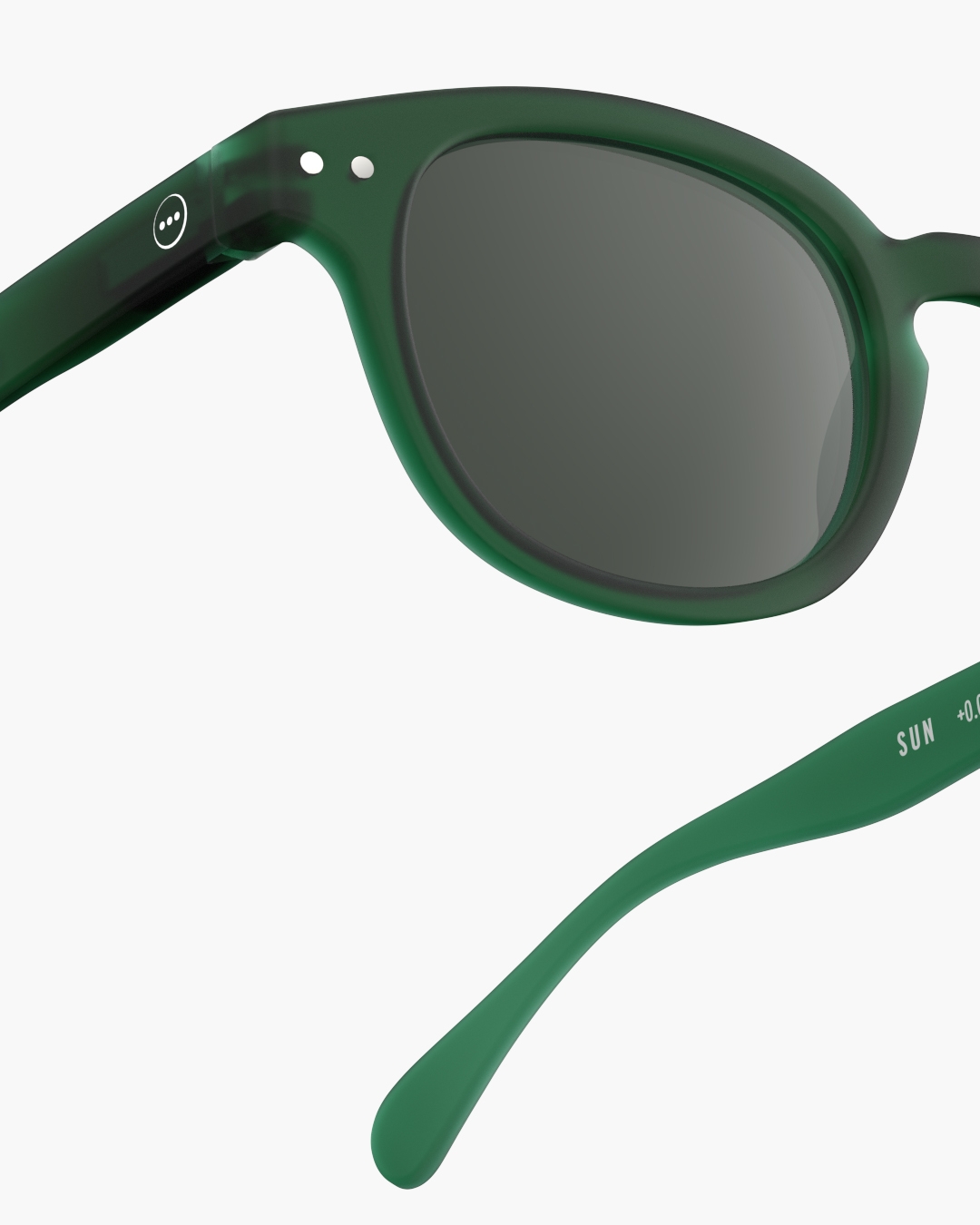 Lunette #C Green Carré Vert à la mode - Izipizi