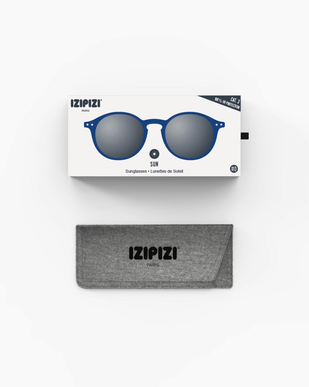 Gafas #D Navy Blue Pantos Azul - Izipizi