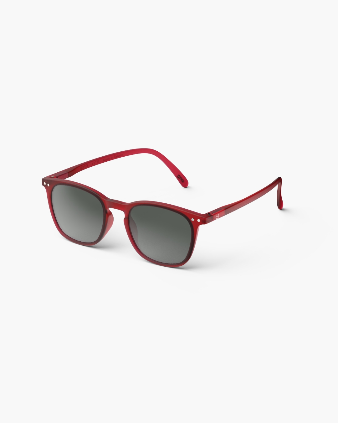 Lunette #E Red Trapèze Rouge à la mode - Izipizi