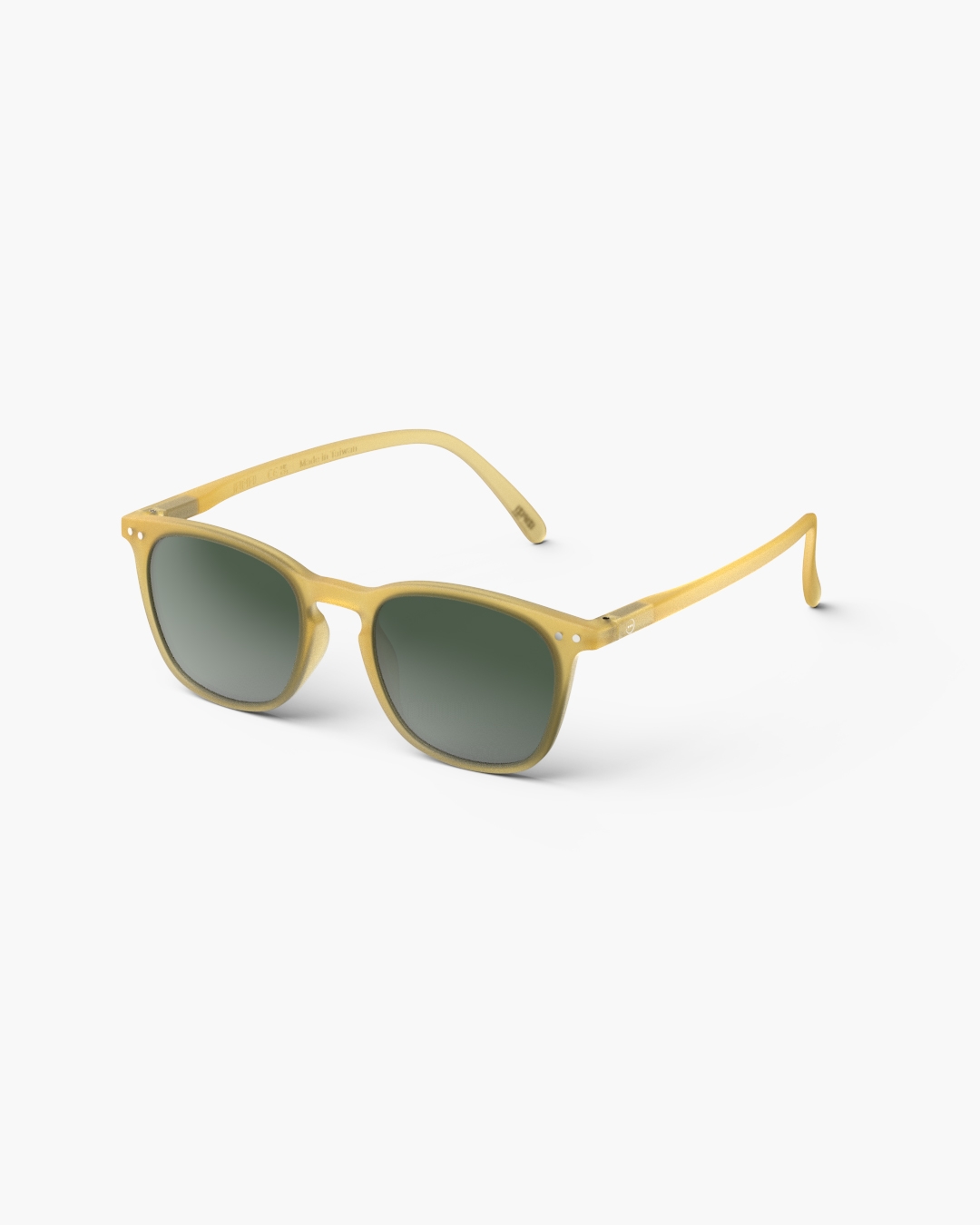 Brille #E Yellow Honey Trapezförmige Gelb - Izipizi