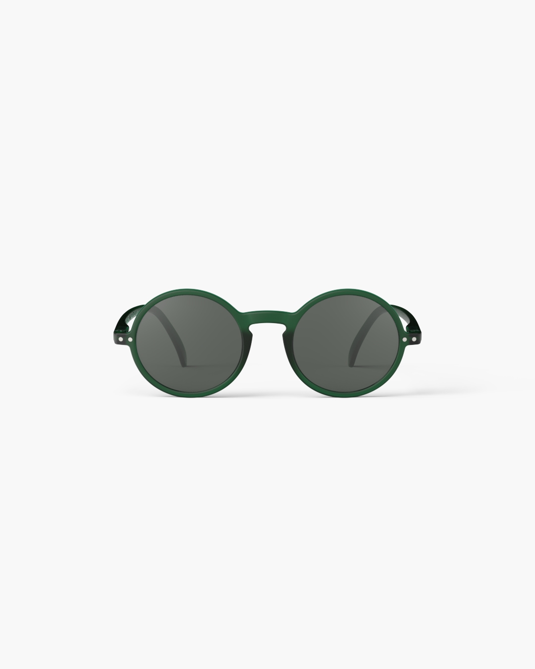 Lunette #G Green Ronde Vert à la mode - Izipizi