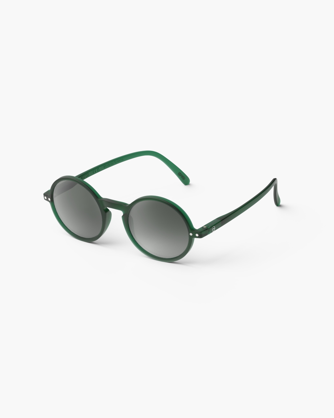 Lunette #G Green Ronde Vert à la mode - Izipizi