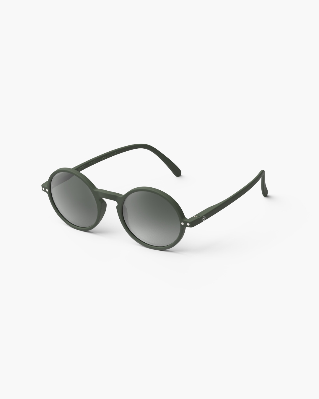 Trendy SUN glasses #G Kaki Green Round - Izipizi