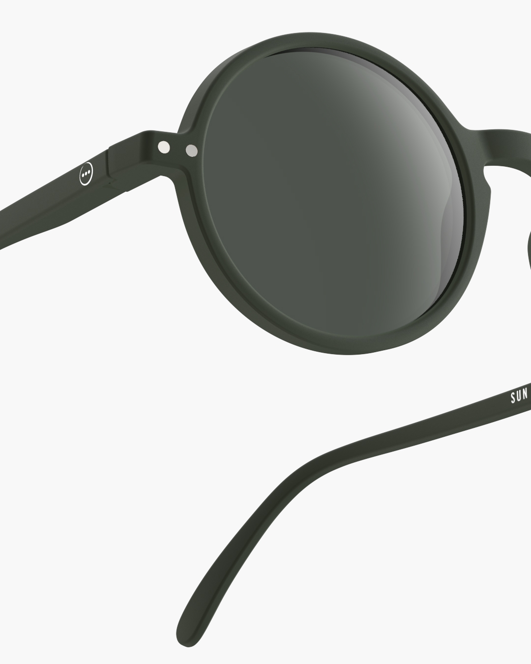 Trendy SUN glasses #G Kaki Green Redonda - Izipizi