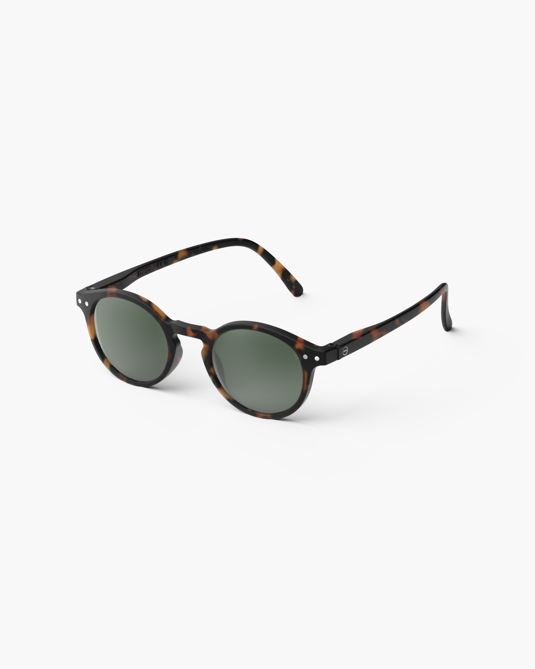 Trendy SUN glasses #H Tortoise Green Lenses Pantos - Izipizi