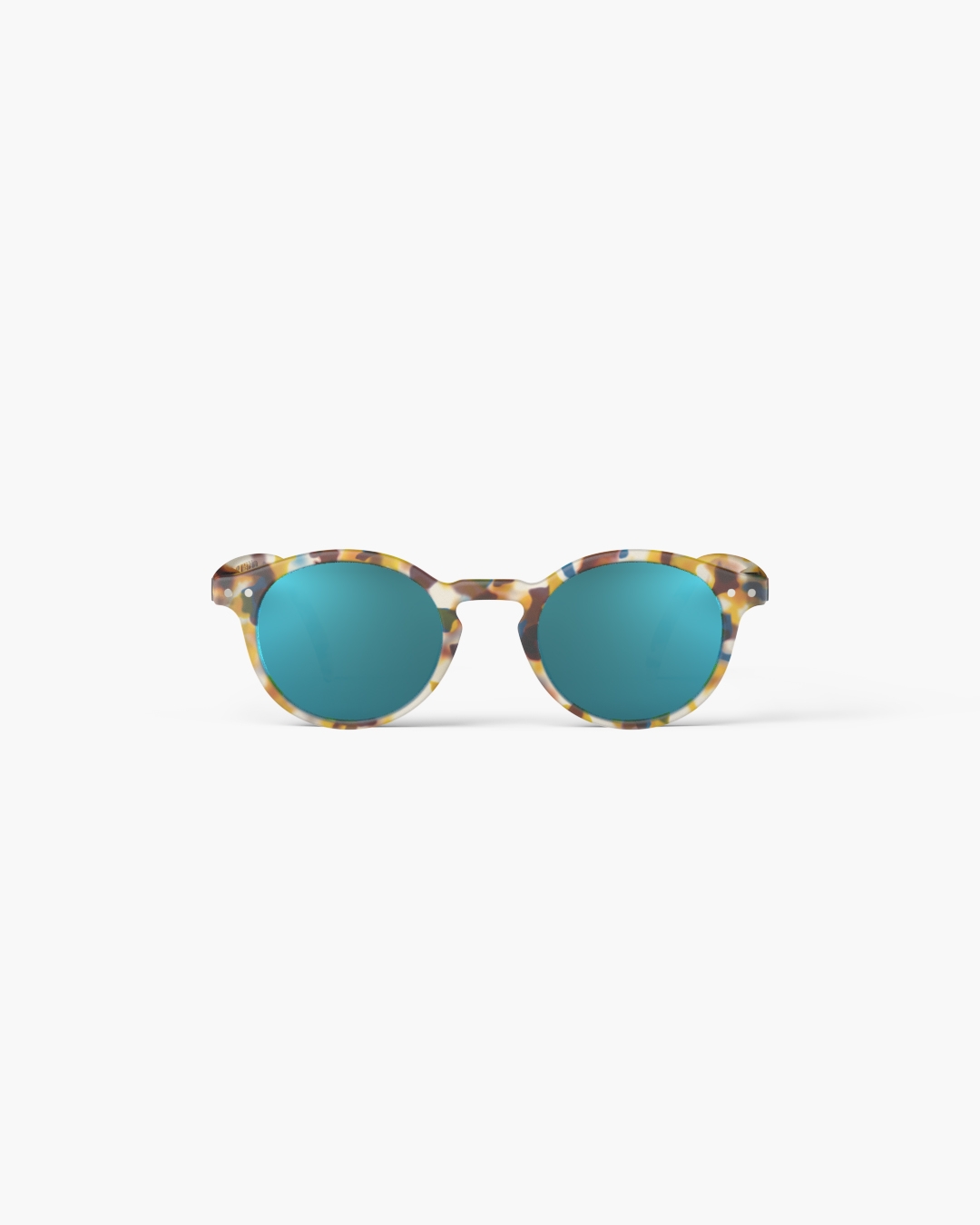 Gafas #H Blue Tortoise Mirror Pantos Azul - Izipizi