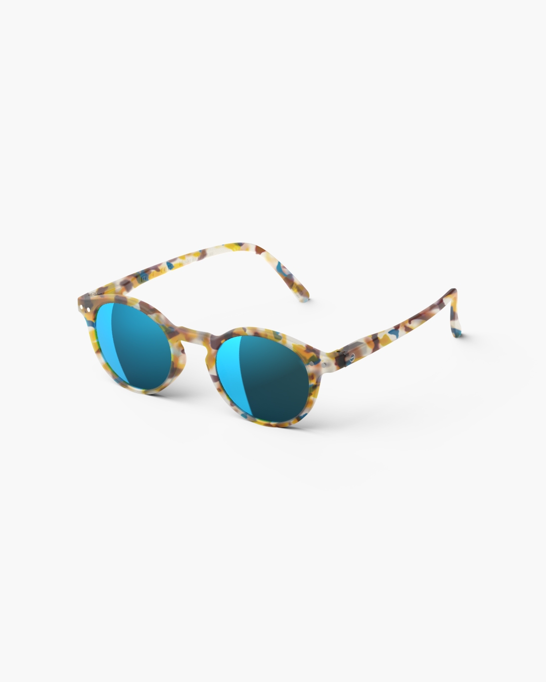 Gafas #H Blue Tortoise Mirror Pantos Azul - Izipizi