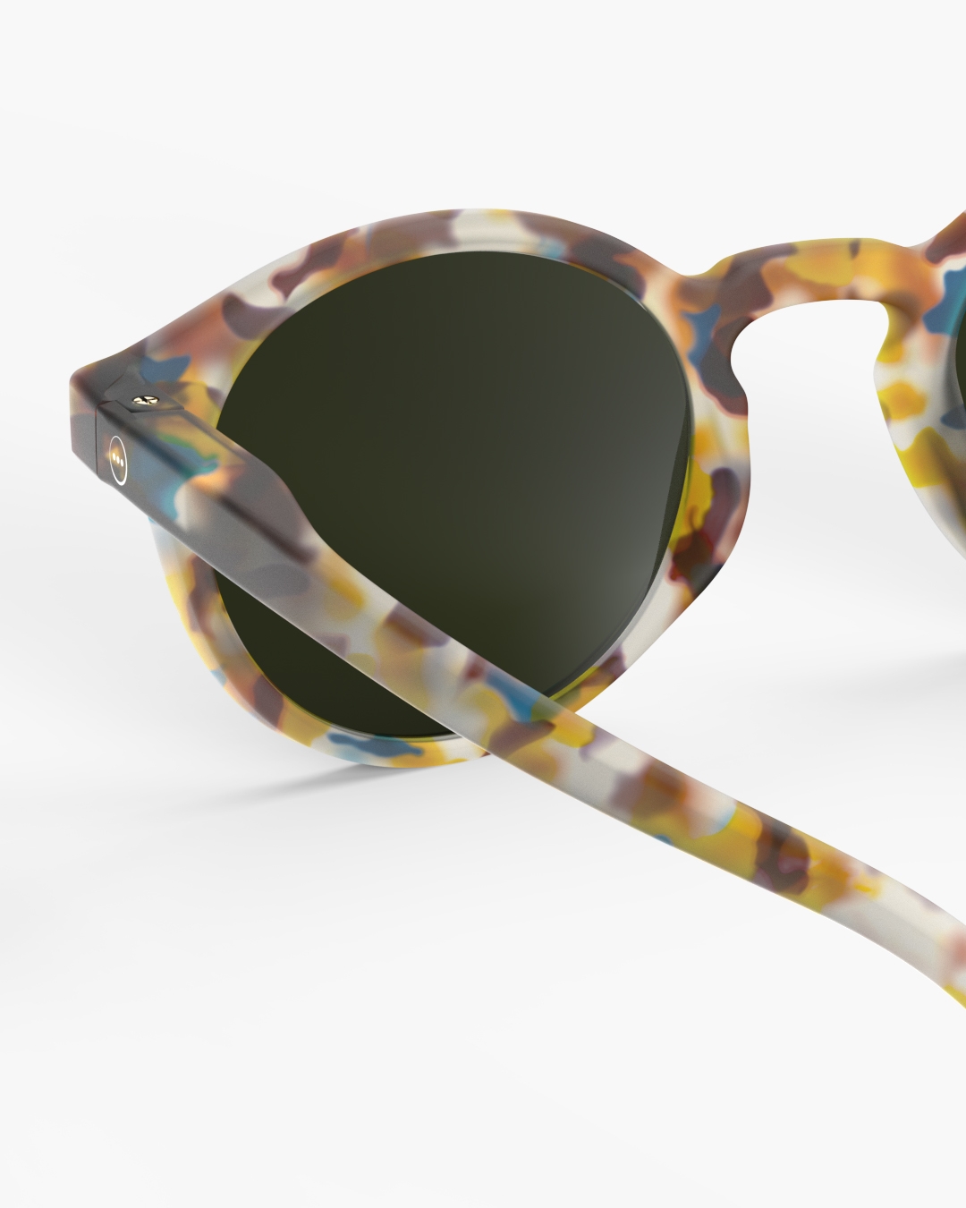 Trendy SUN glasses #H Blue Tortoise Mirror Pantos - Izipizi