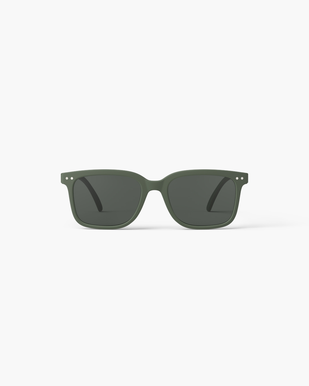 Trendy SUN glasses #L Kaki Green Rectangulare - Izipizi