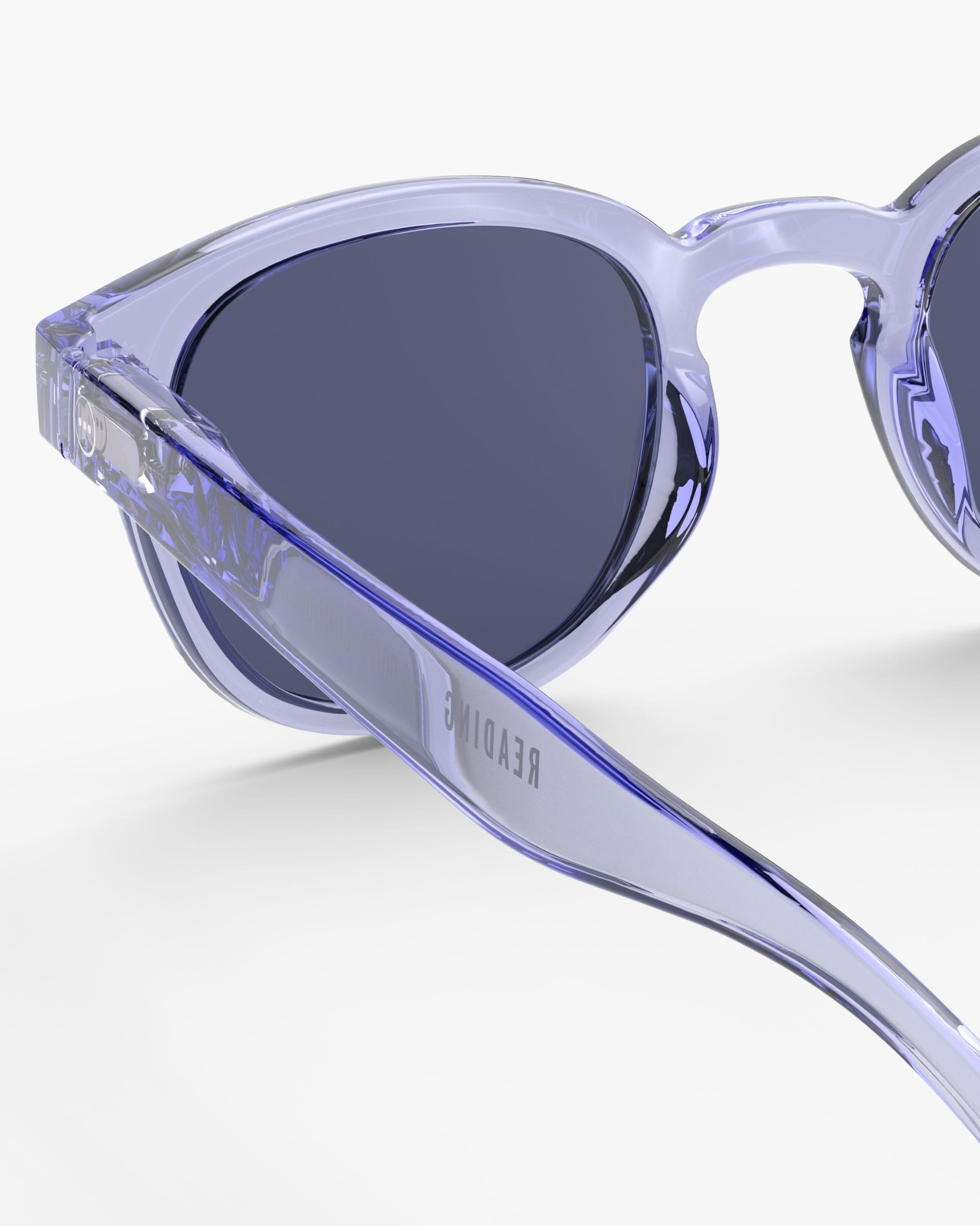 Lunette #C Athletic Purple Carré Violet à la mode - Izipizi