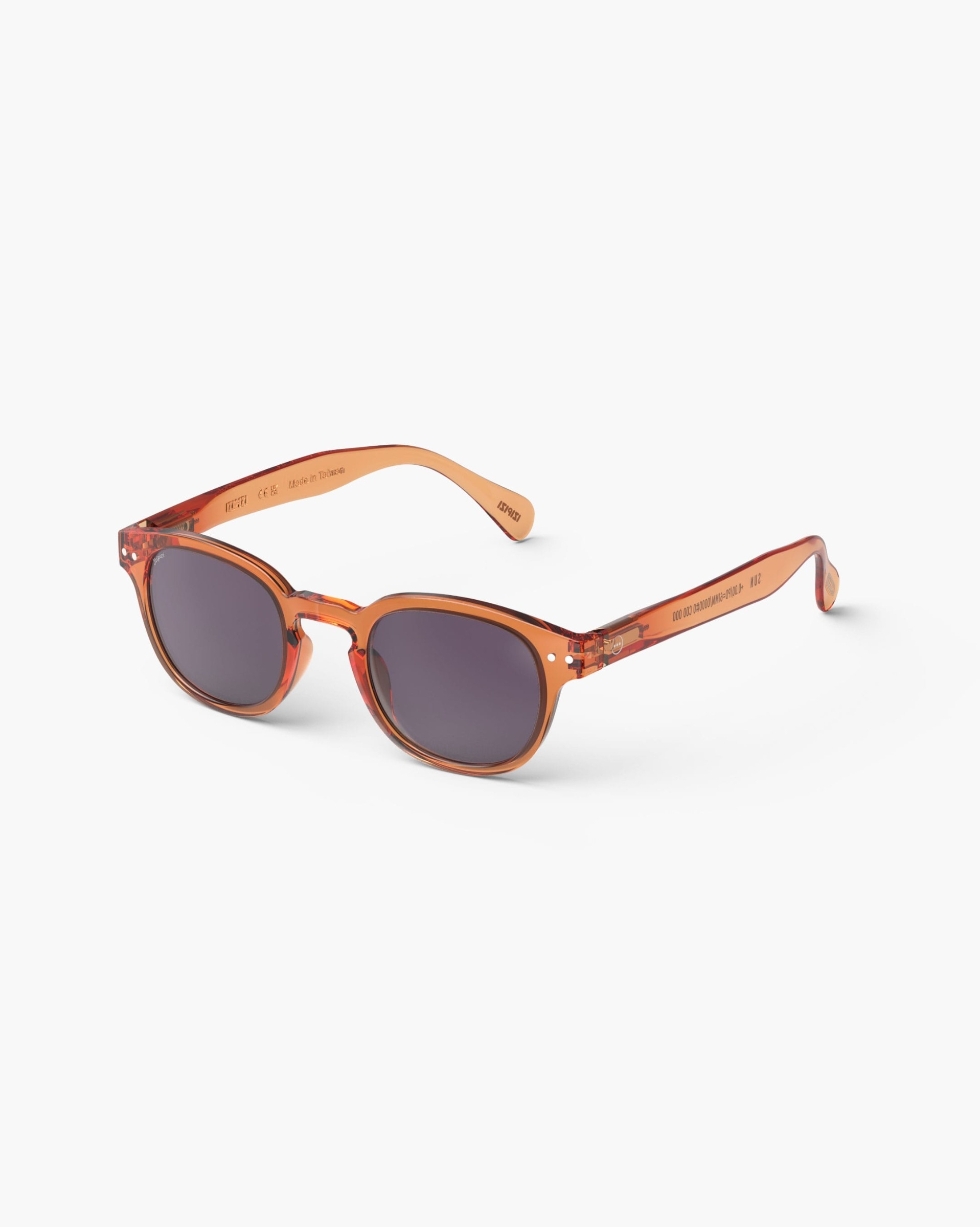 Trendy SUN glasses #C Orange Smash Square - Izipizi