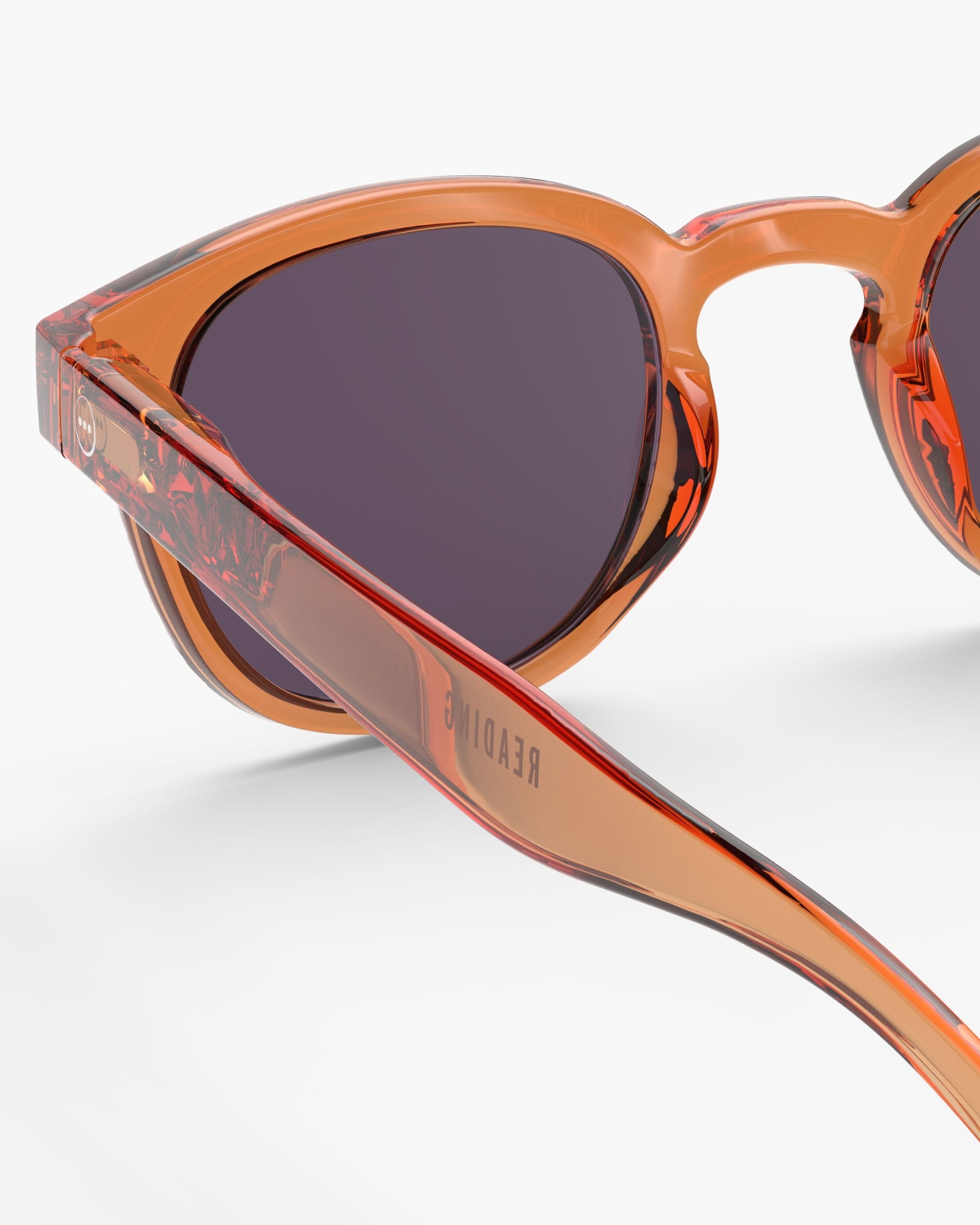 Trendy SUN glasses #C Orange Smash Square - Izipizi