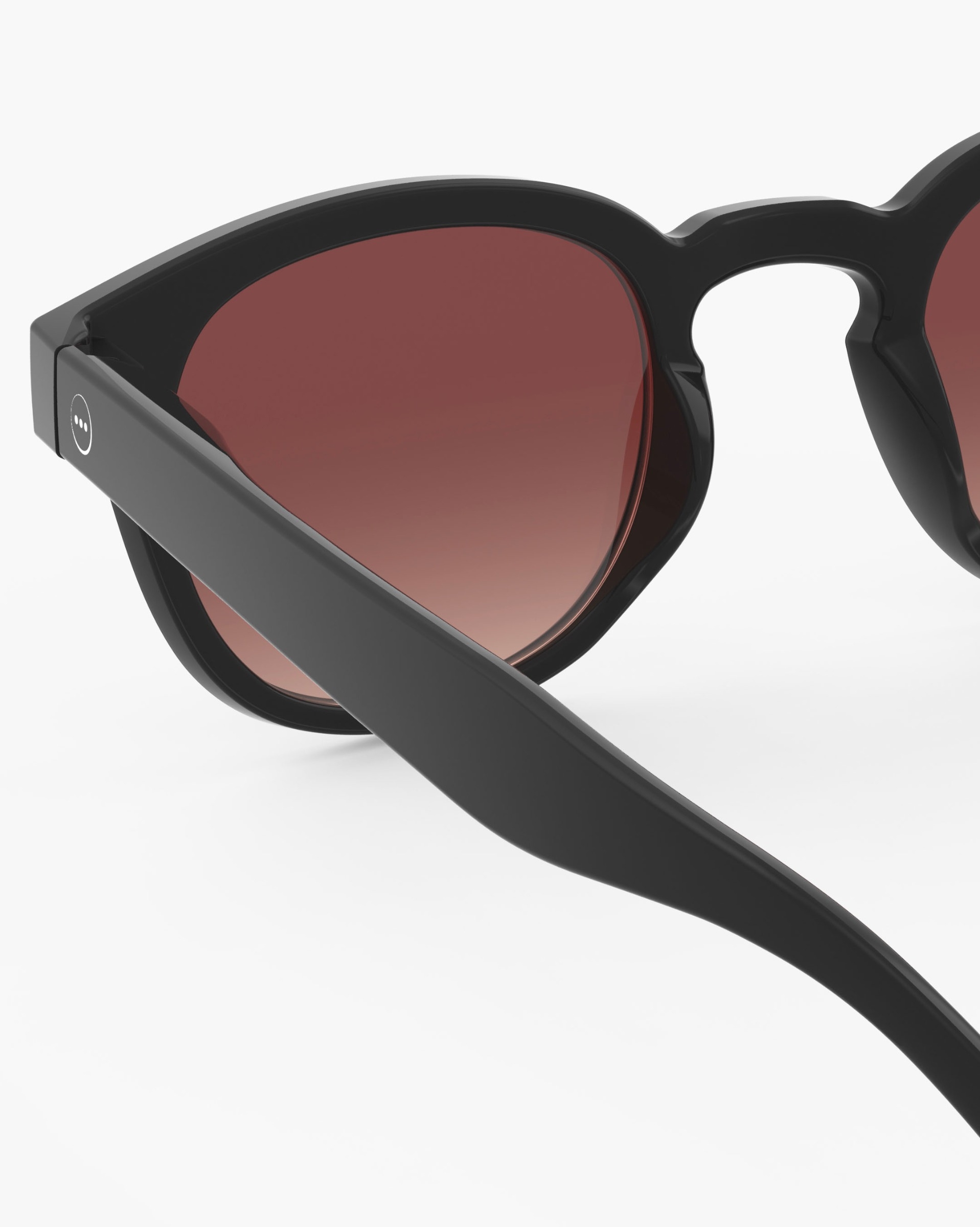 Ochialli #C Black Road Quadrati Nero - Izipizi