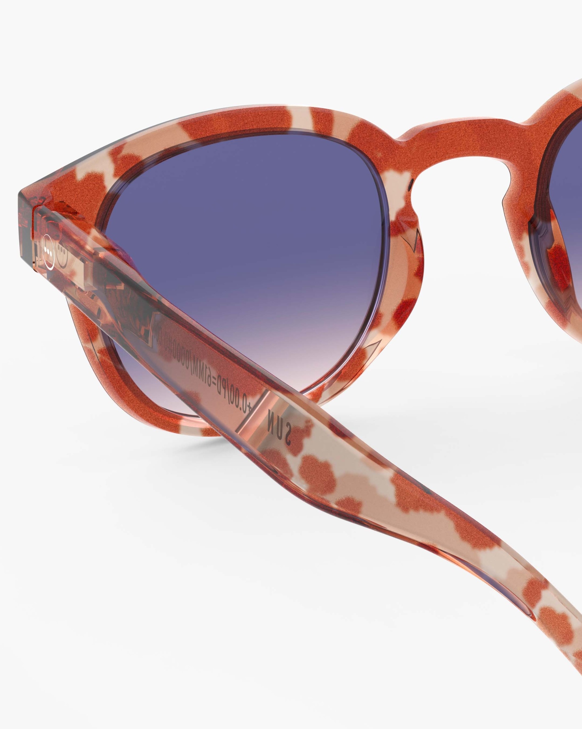 Ochialli #C Wild Hooves Quadrati Marrone - Izipizi