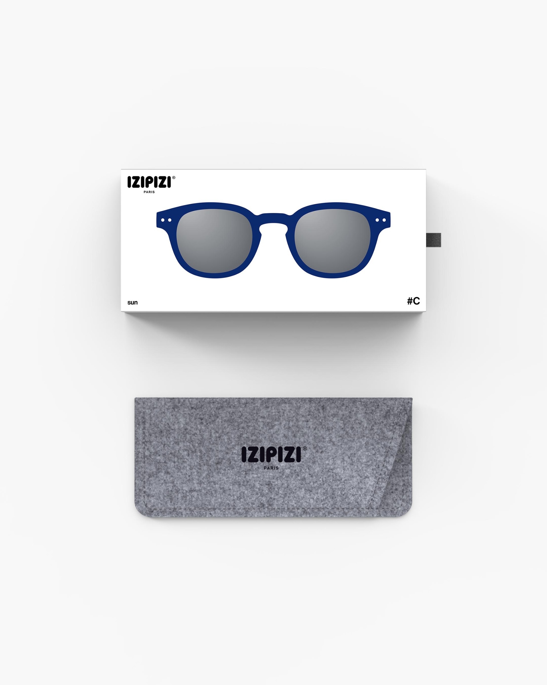 Trendy SUN glasses #C Midnight blue Cuadrado - Izipizi
