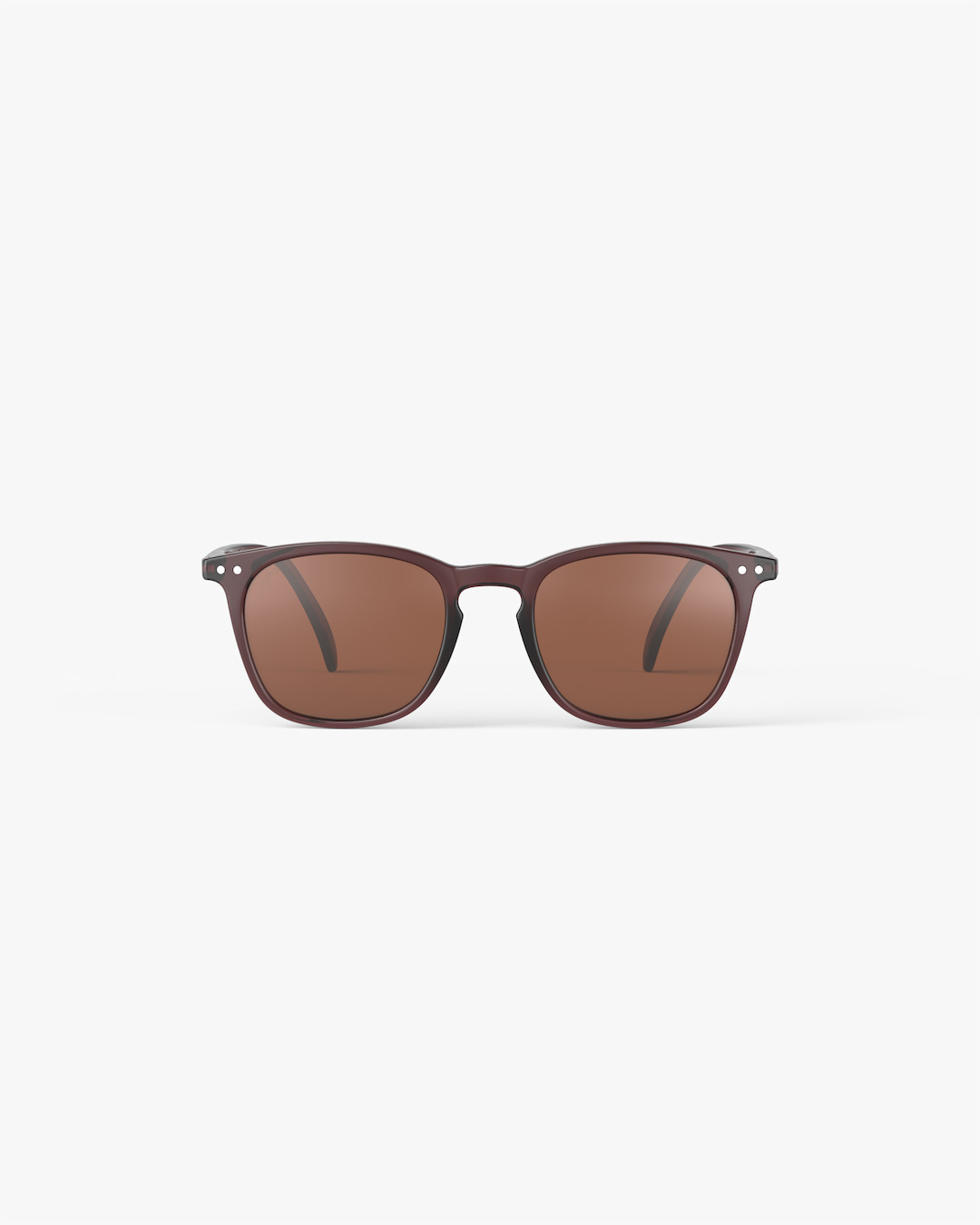 Gafas #E Old Leather Trapezoidale Castaño - Izipizi