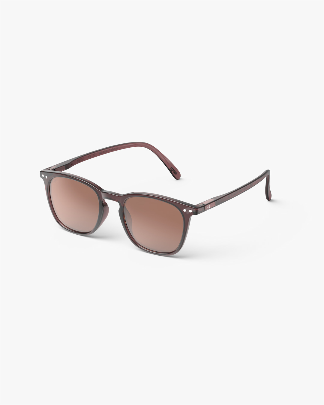 Gafas #E Old Leather Trapezoidale Castaño - Izipizi